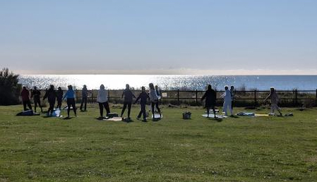 outdoor shiatsu